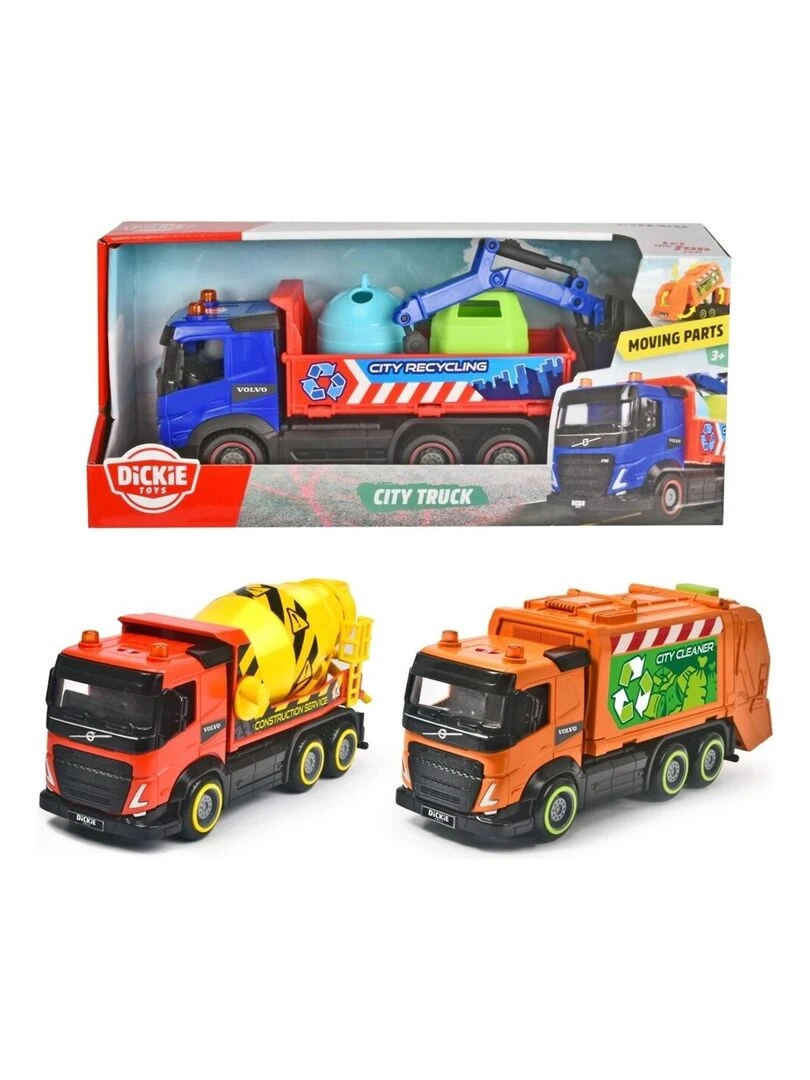 Bétonnière camion de recyclage ou ramassage d'ordures avec mécanisme à friction N/A