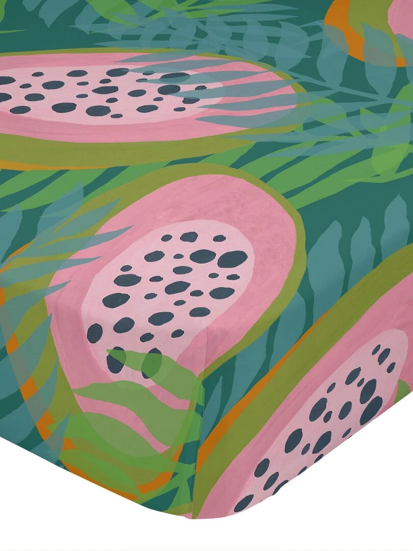 Drap housse Papaya "Happyfriday" Multicolore