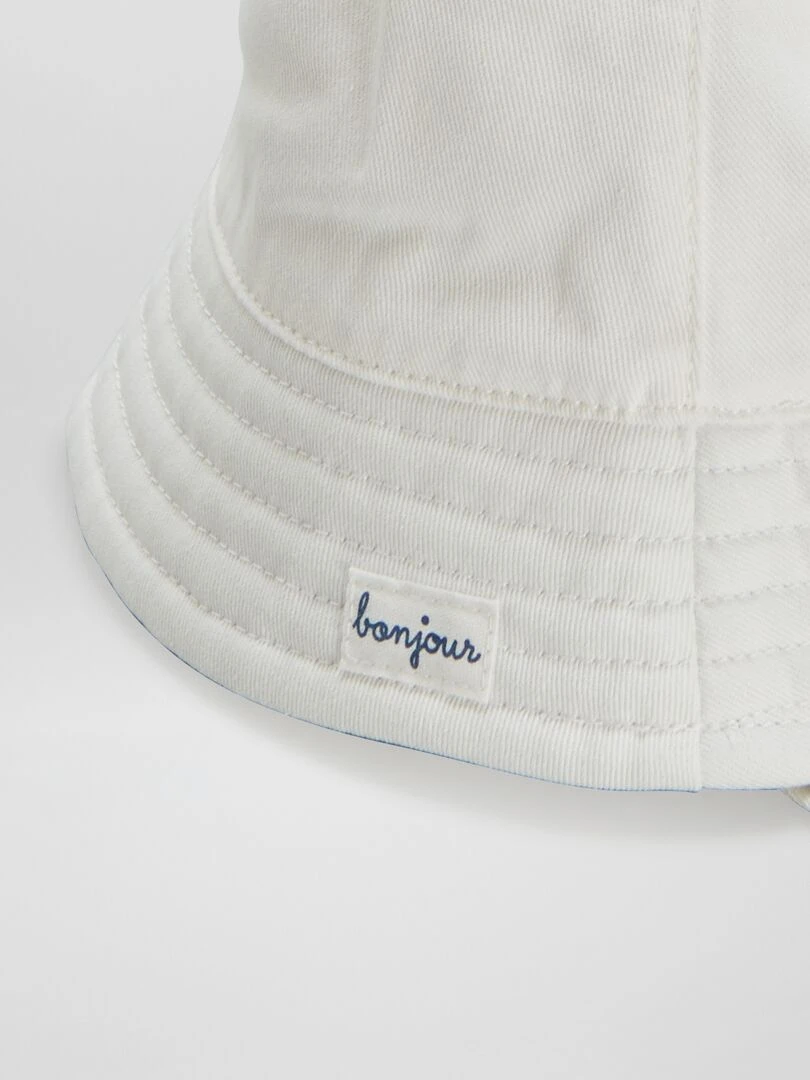 Bob en toile   blanc