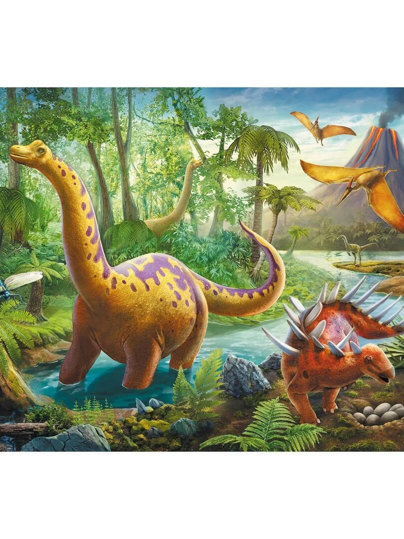 Puzzle 60 pièces : Migration des dinosaures N/A