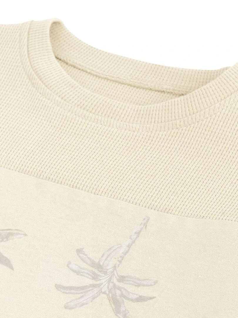 T shirt garçon Bahamas   Beige sable