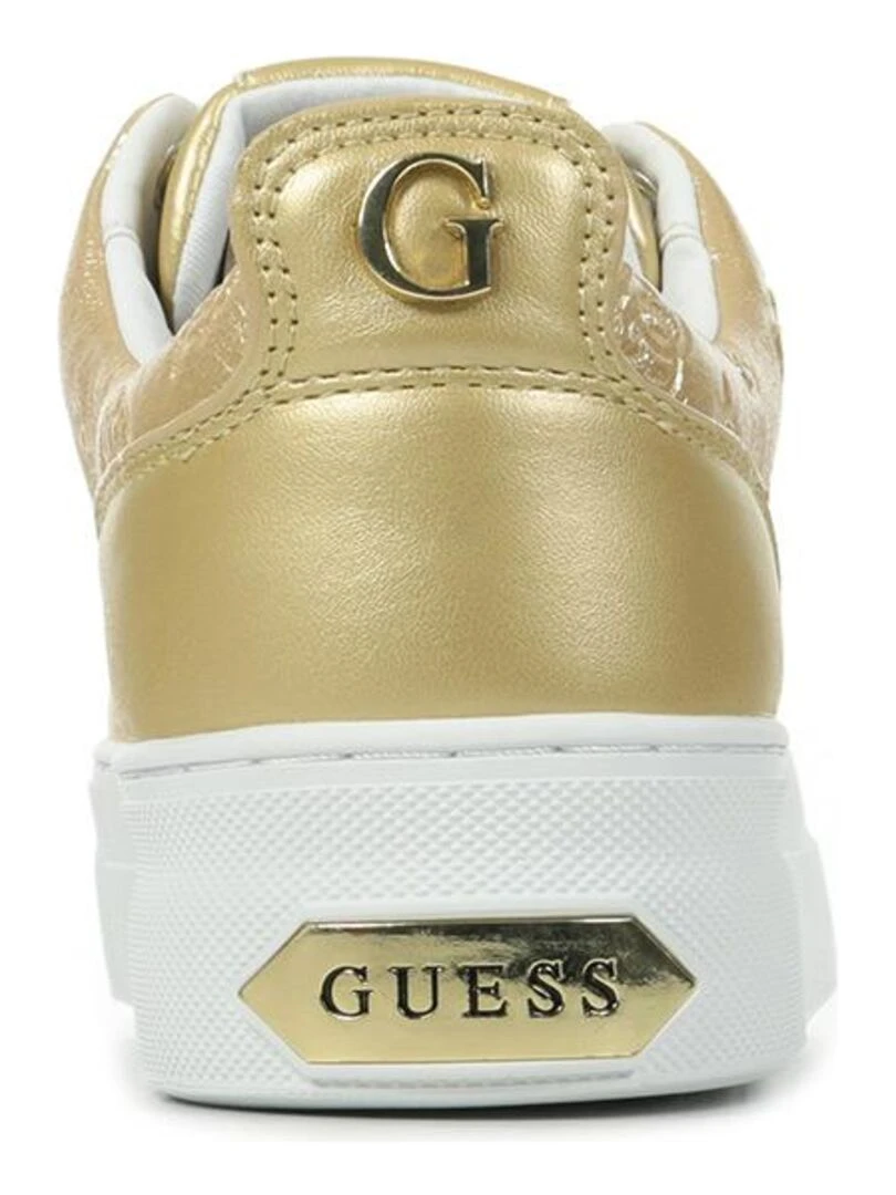 Baskets Guess Gianele   Doré/or