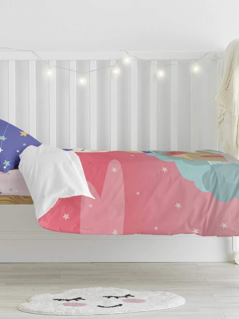 Parure housse de couette 2 pièces Moon dream Berceau "Happyfriday" Multicolore