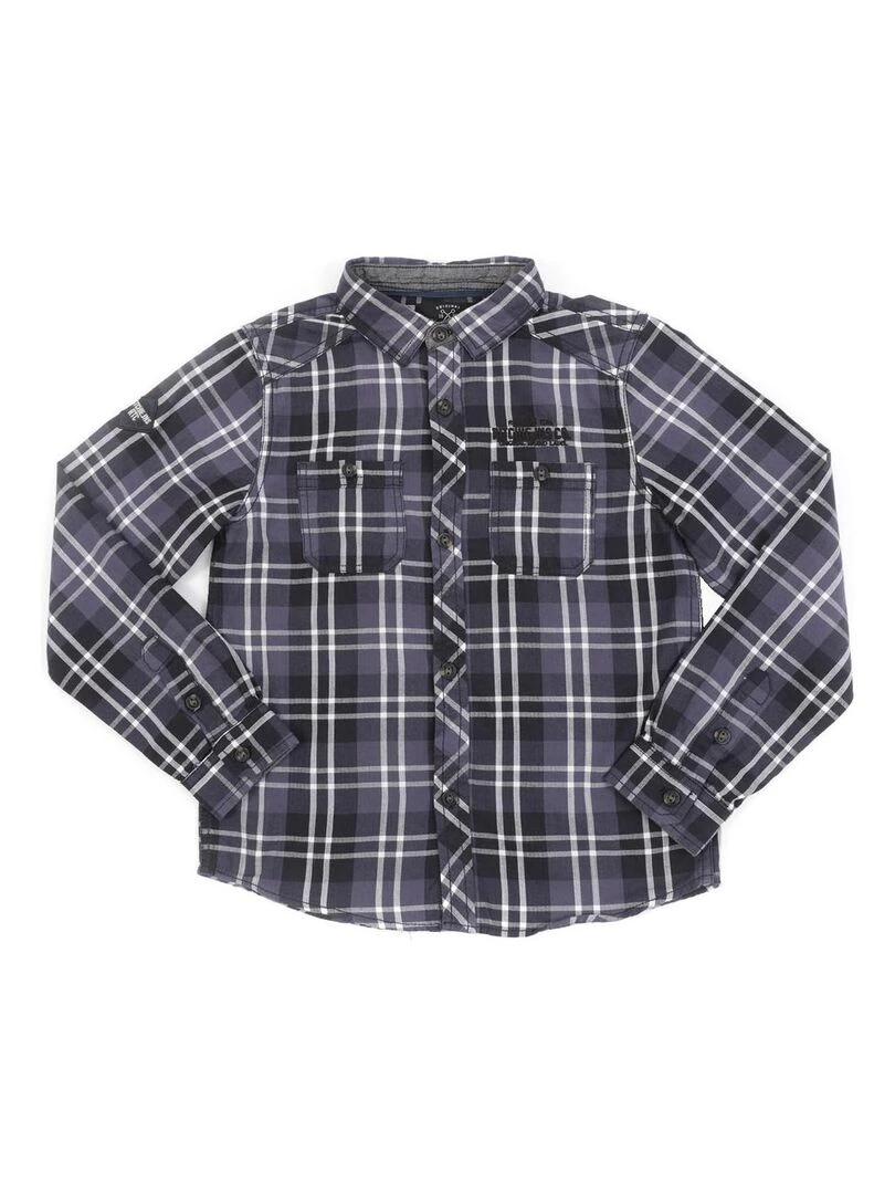 CHEMISE TIBET BOY Bleu