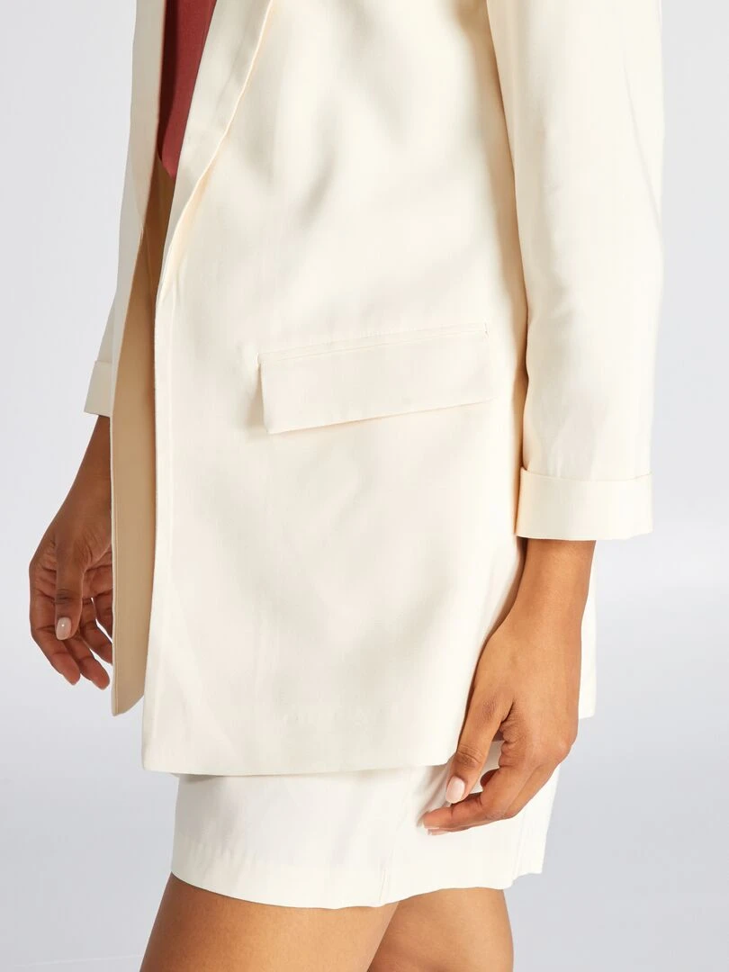 Veste tailleur   Ecru