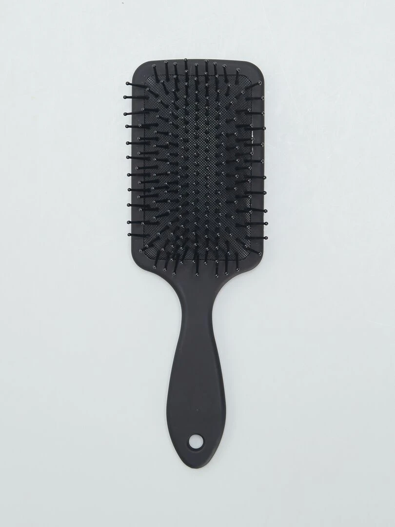 Brosse à cheveux carrée Noir