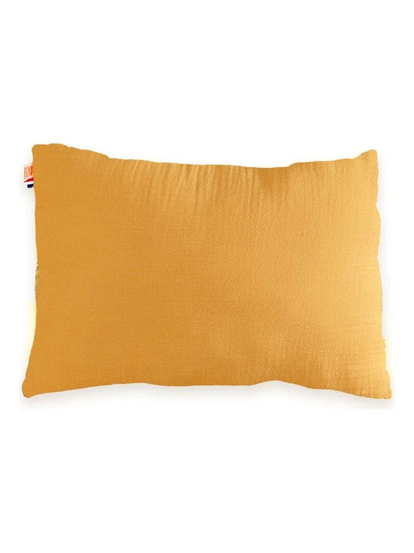 Coussin Rectangle En Coton Bio Honey Beige