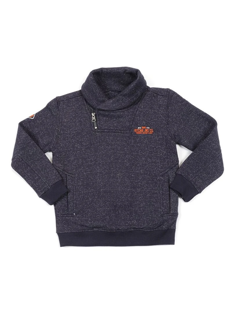 SWEAT COL CHALE WAYAT BOY Bleu marine