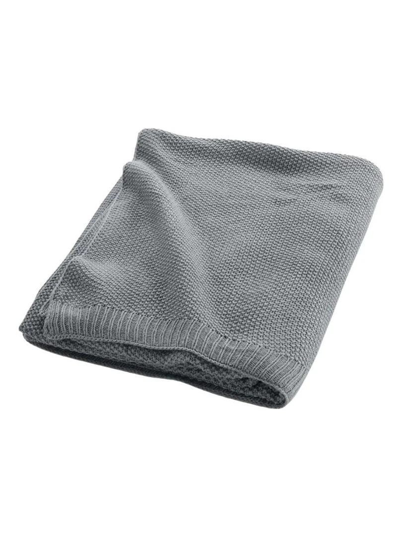 Plaid Tricotine Gris