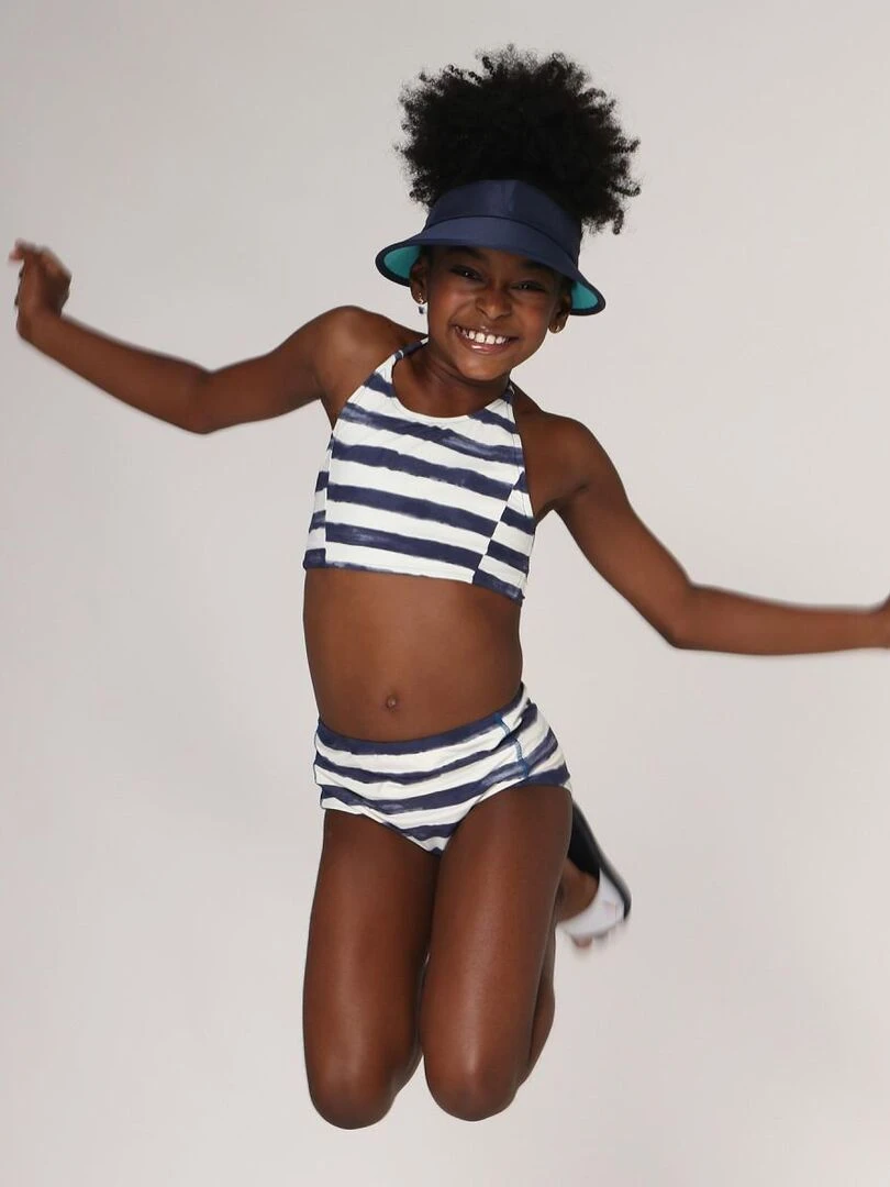 Maillot de bain deux pièces fille Classics UPF 50+ UV Line Multicolore
