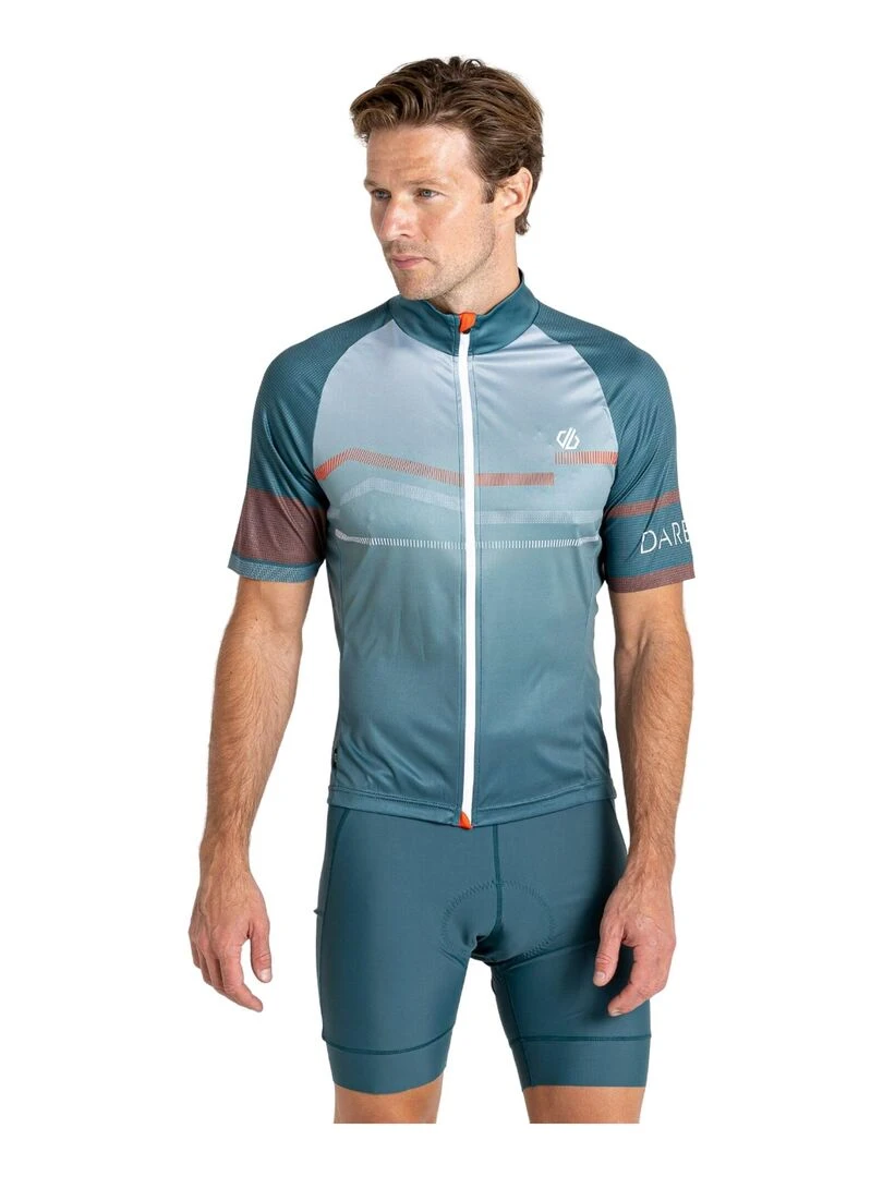 Dare 2B Maillot de cyclisme REVOLVING Vert foncé