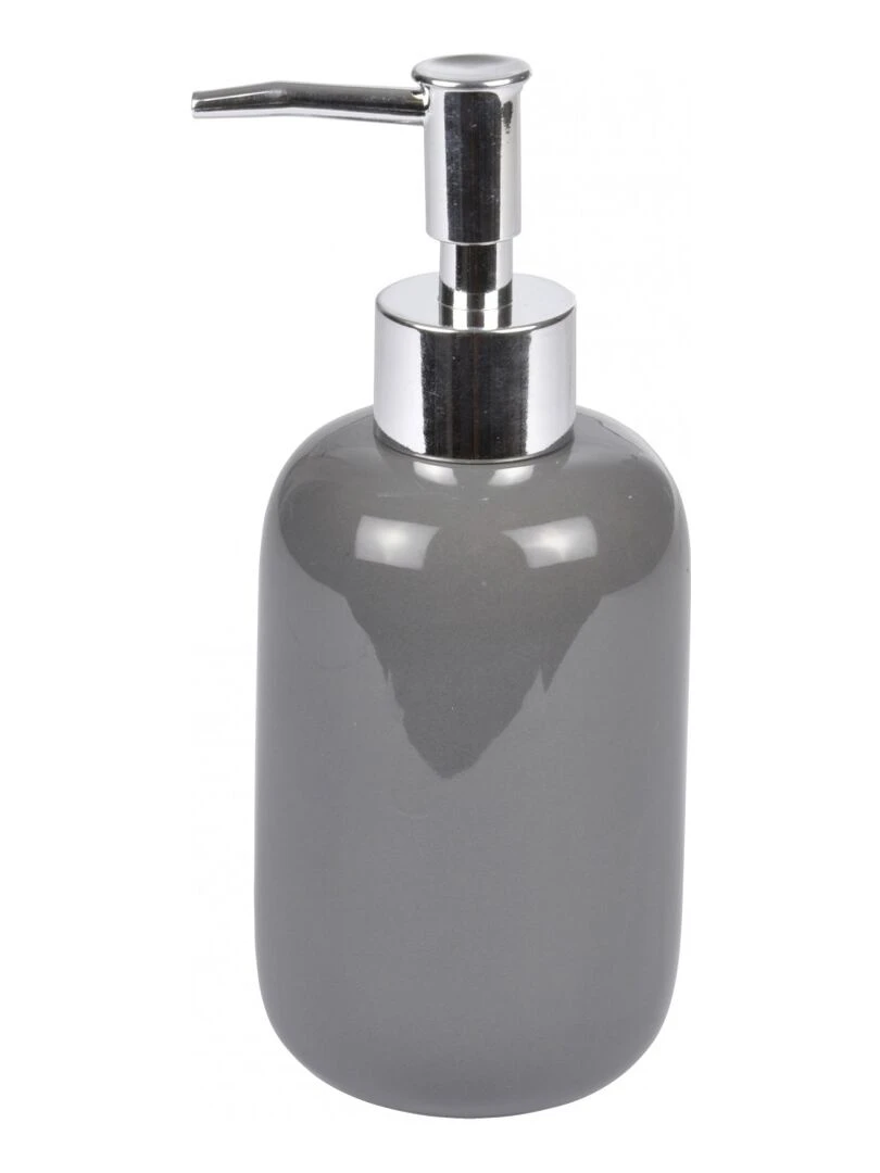 Distributeur de Savon Vitamines Céramique anthracite Gris foncé