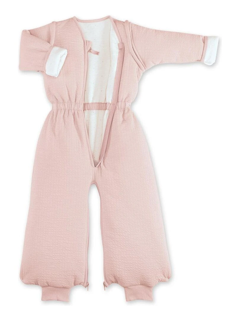 Bemini Gigoteuse jambes séparables Pady Tetra Jersey et jersey Rose clair