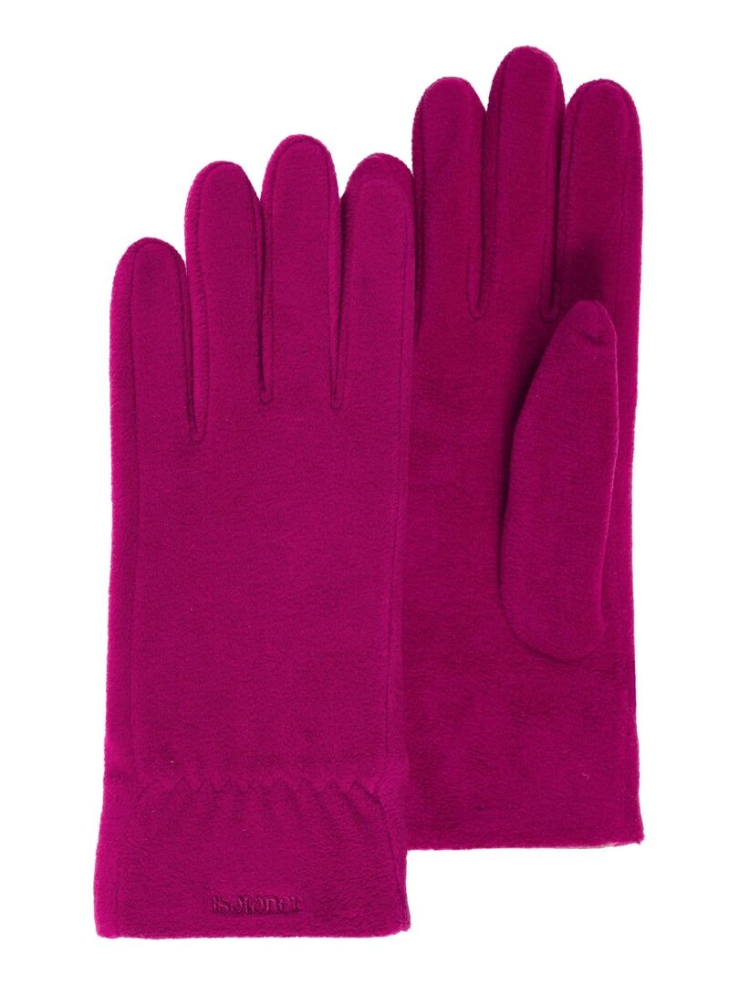 Gants Femme polaire strech Fuchsia Rose fushia
