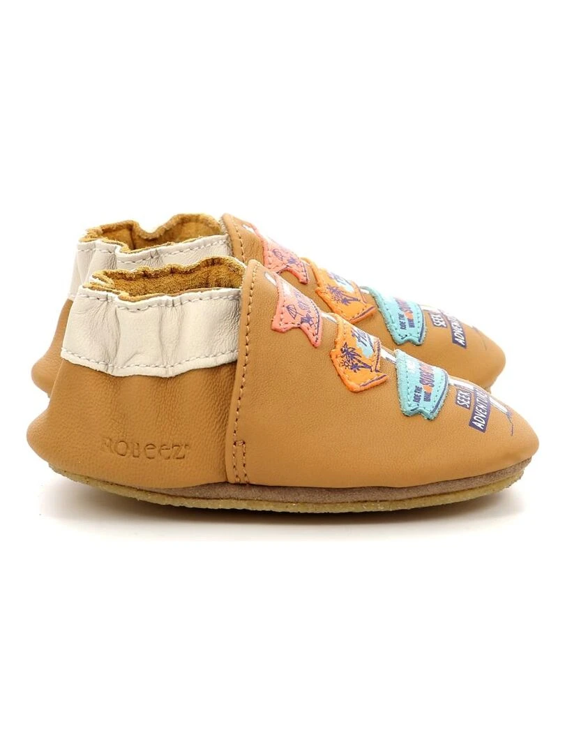 Chaussons Cuir Seek Advent Crp Marron