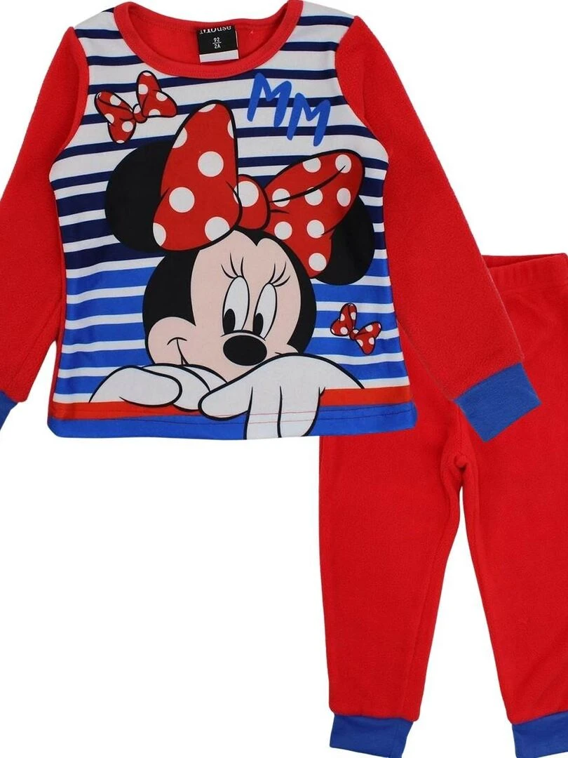 Disney Pyjama fille imprimé Minnie Rouge