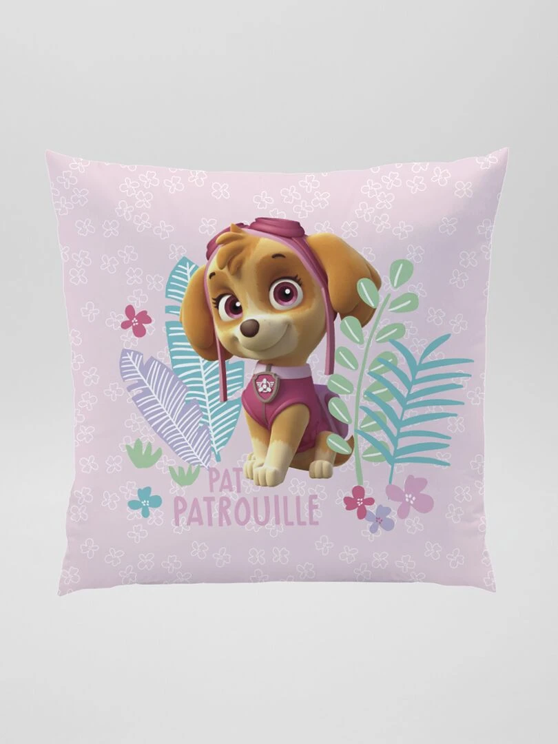 Coussin 'Pat Patrouille' Rose/Violet