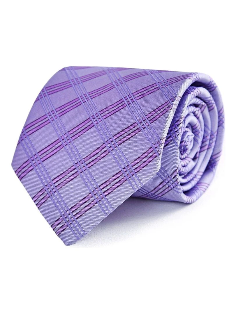 Cravate Urano Fabriqué en Europe Mauve