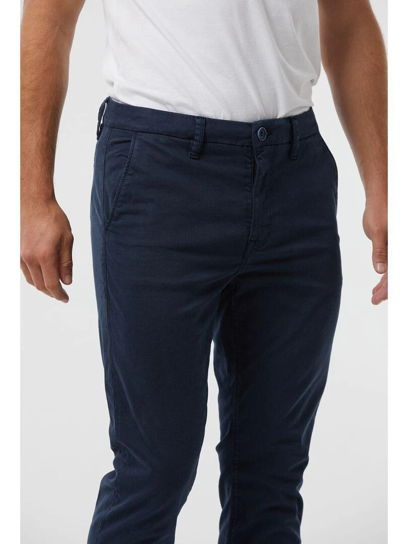 Lee Cooper   Pantalon coton chino NEILS   Bleu