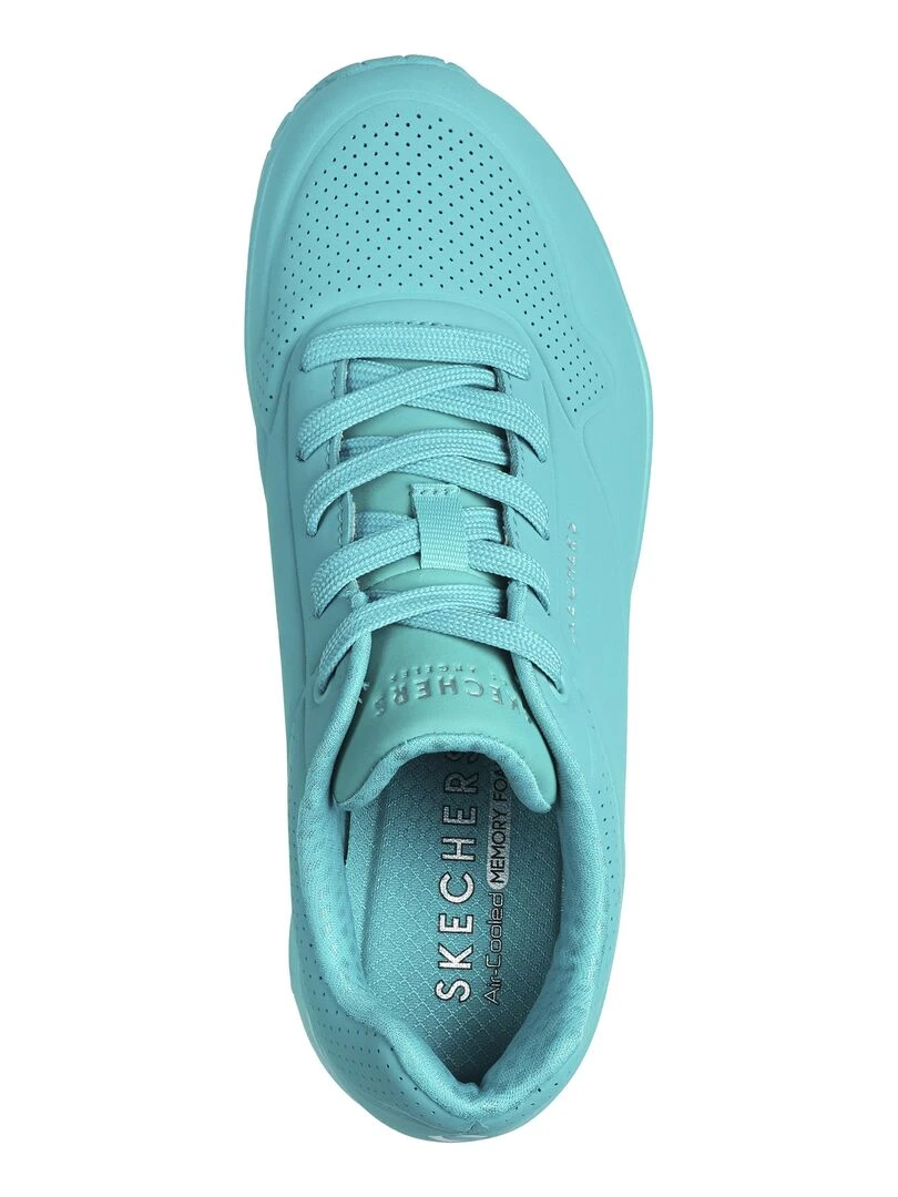 Basket à Lacets Skechers Stand On Air   Bleu