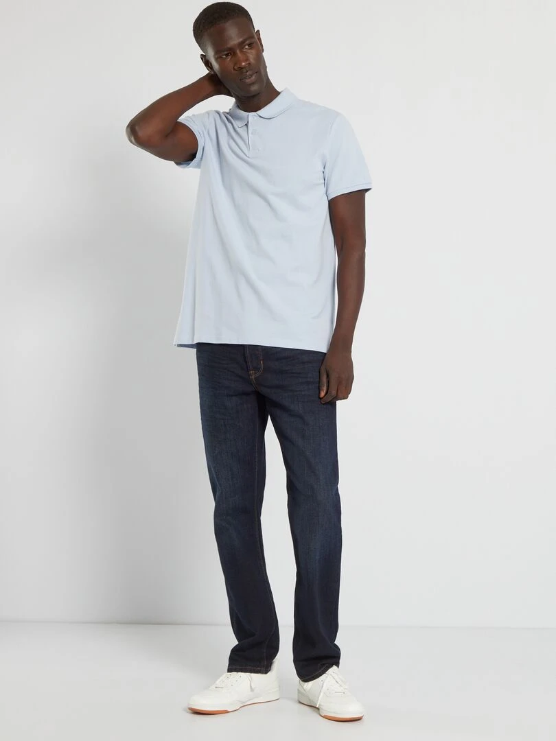 Jean regular L32 bleu indigo
