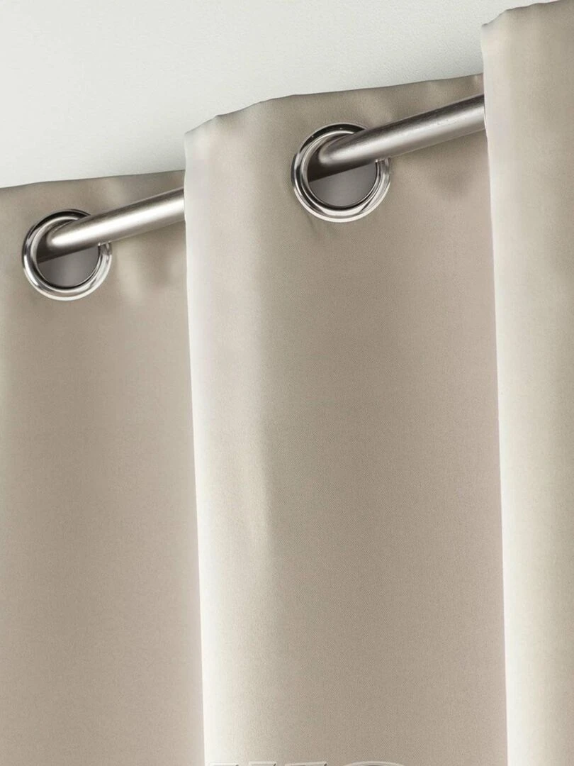 Rideau 90 % occultant radiateur petite hauteur   Blanc cassé