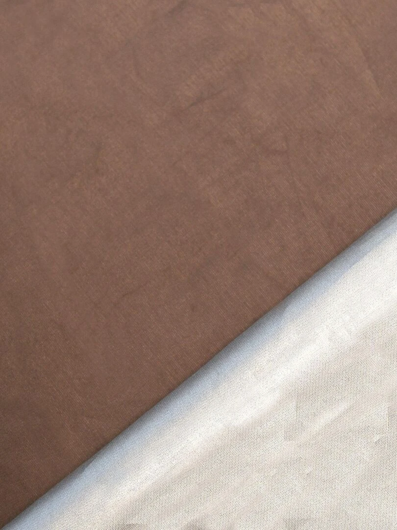 Doublure obscurcissante et thermique à œillets Taupe