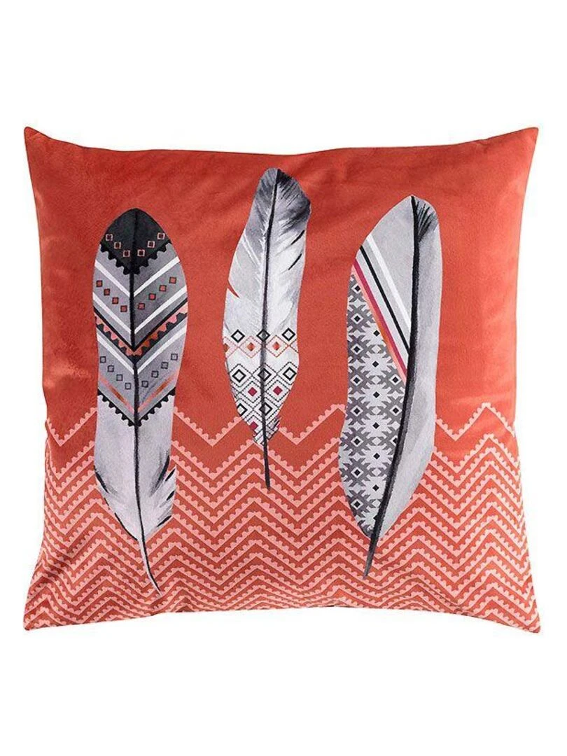 Coussin déco Indiany Rouge