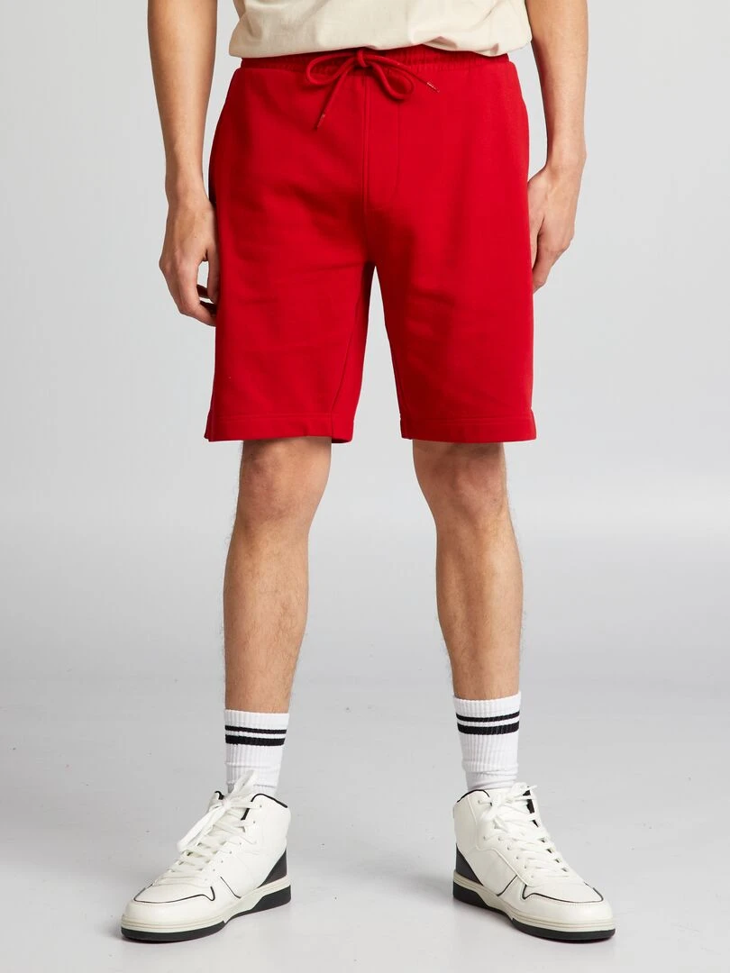 Short de sport Rouge