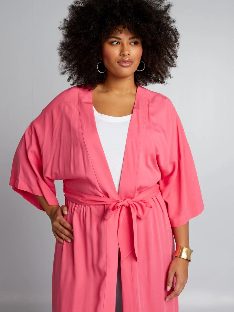 Kimono long   Rose