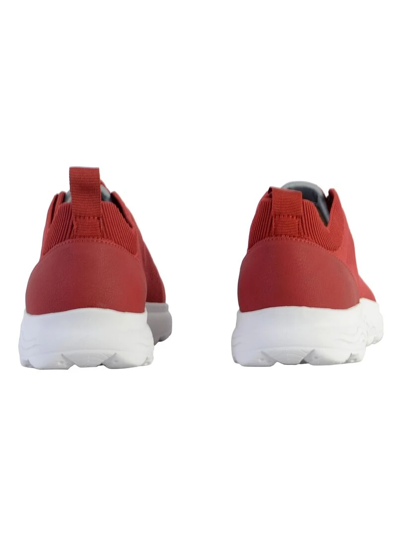 Basket à Lacets Geox U Spherica A Knitted   Rouge