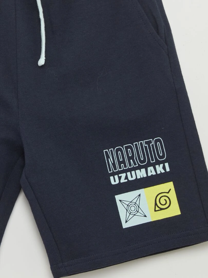 Ensemble court 2 pièces 'Naruto'   Bleu