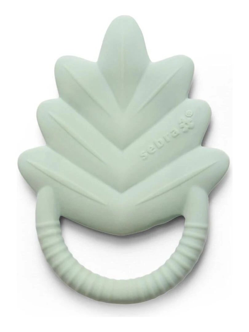 Anneau de dentition en caoutchouc naturel vert Sebra Vert