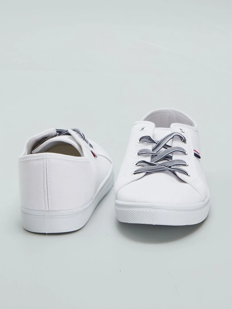 Baskets basses   blanc