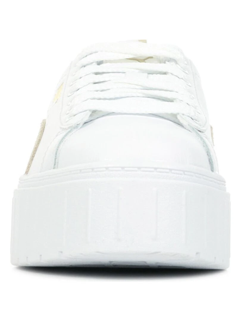 Baskets Mayze Lth Wn's   Blanc Beige