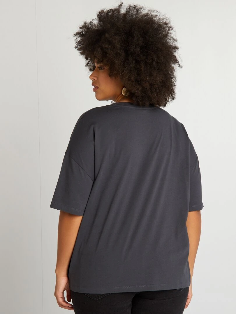 T shirt imprimé 'Disney'   Noir