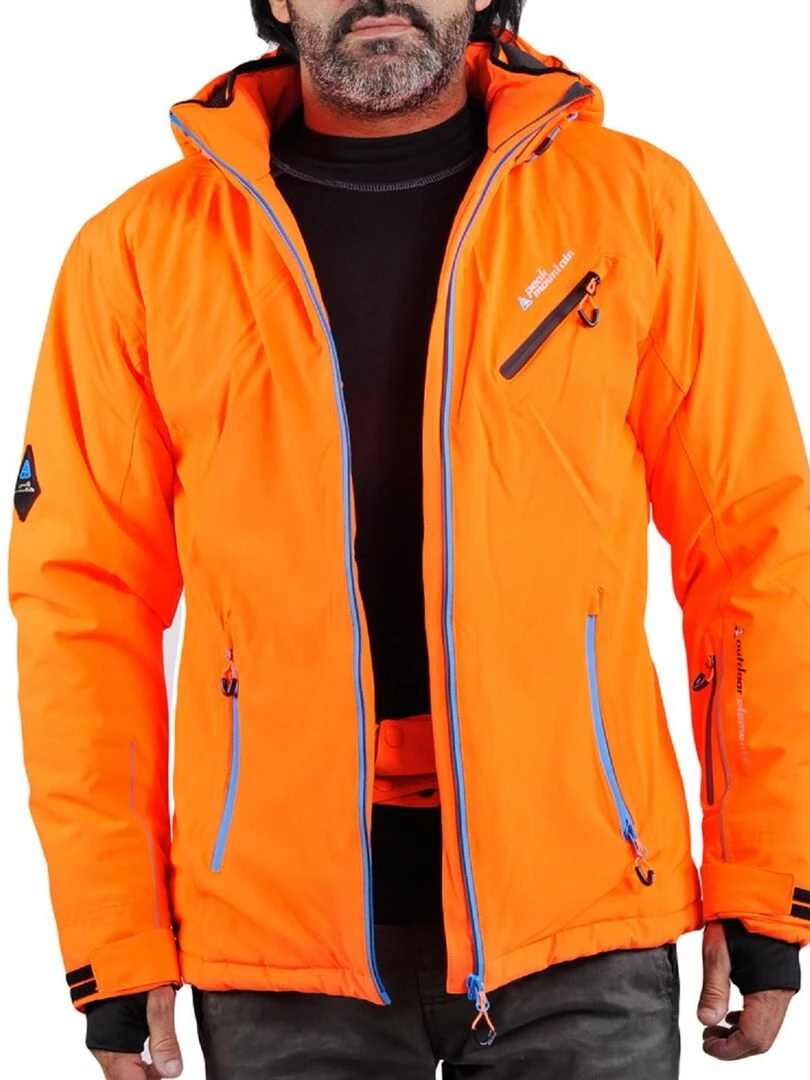 Blouson de ski homme CARTEMIS PEAK MOUNTAIN Orange