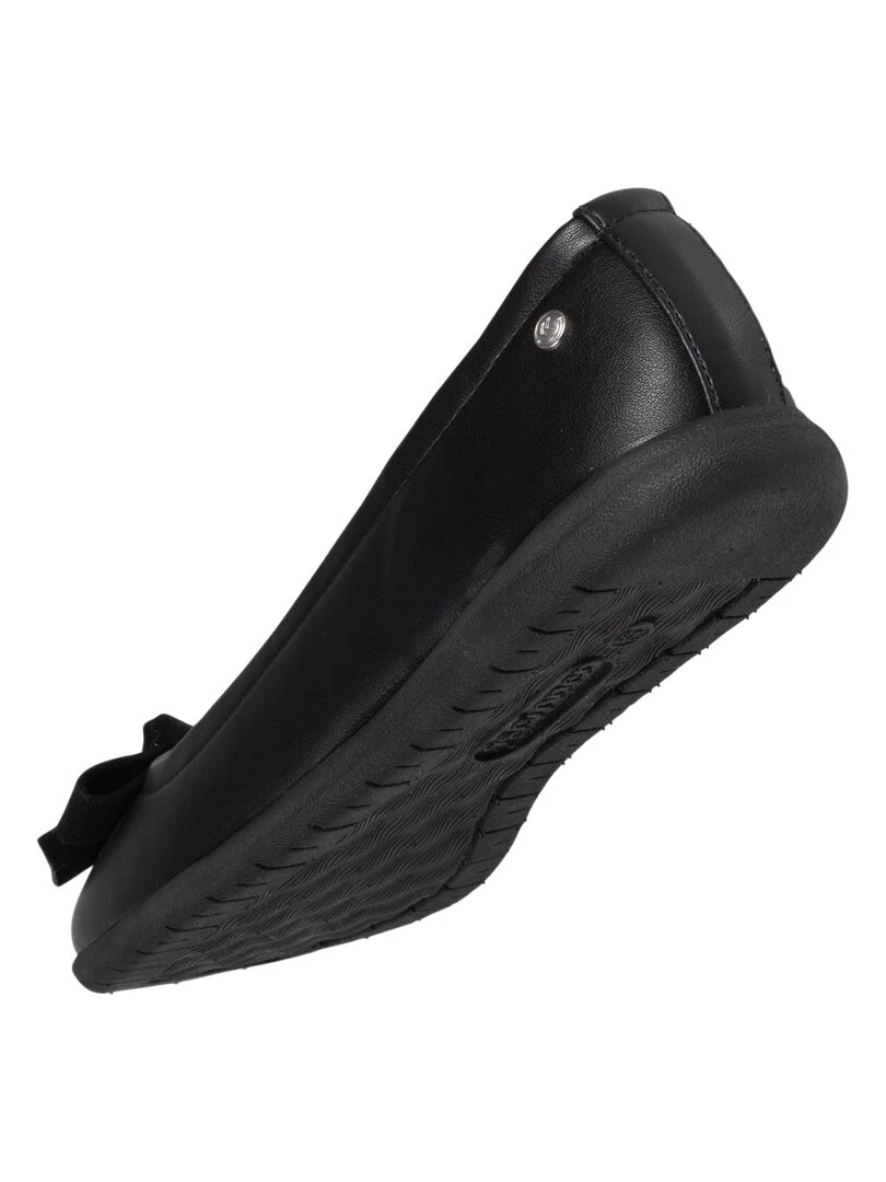 Ballerines Femme nœud Noir   Noir