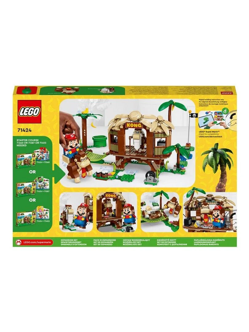 71424 Ensemble d extension la cabane de Donkey Kong Super Mario   N/A