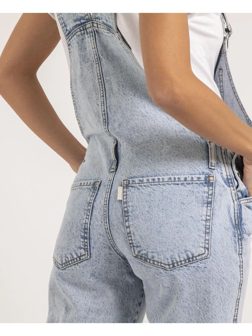 Salopette en denim ENA   Bleu clair