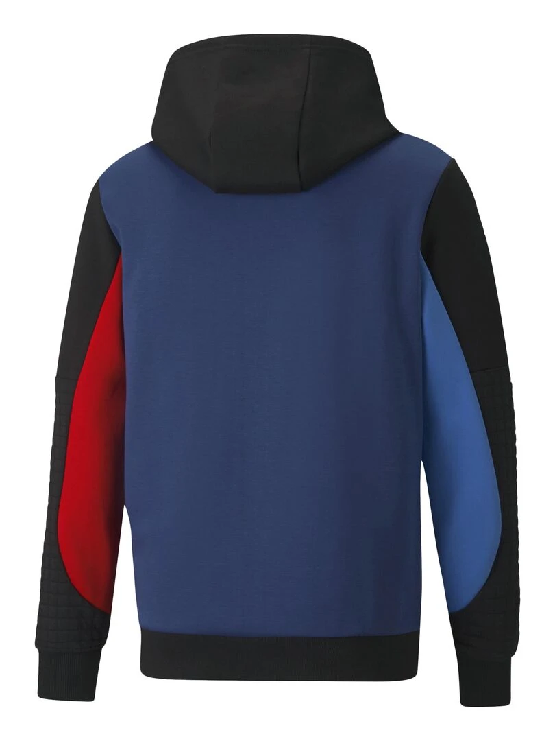 Sweat Zippé à Capuche Puma BMW MMS Full Bleu