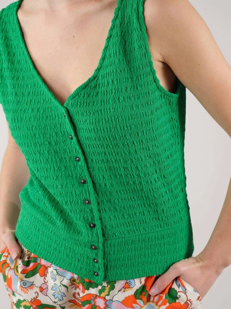 Débardeur casual pour femme 'Deeluxe'   Vert