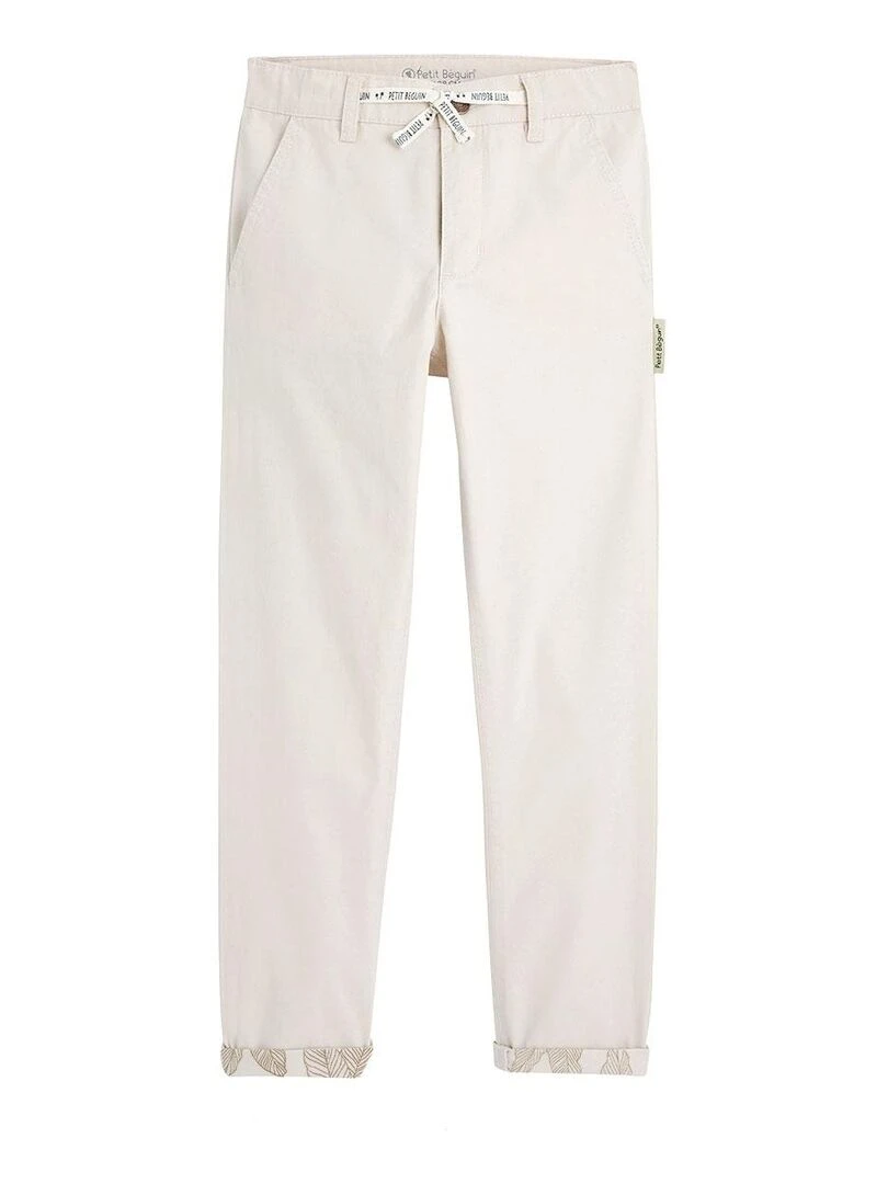 Pantalon enfant Biarritz Ecru