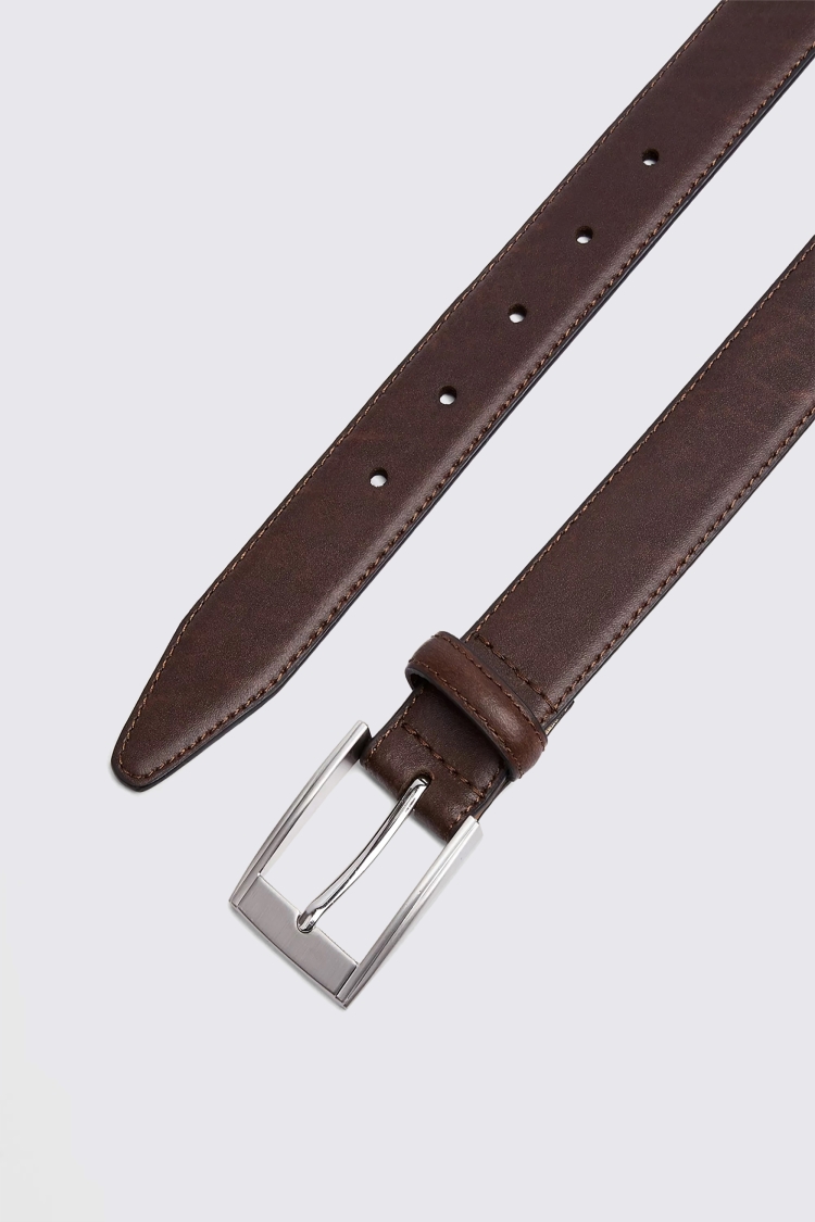 Brown Leather Belt Buy Online at Moss