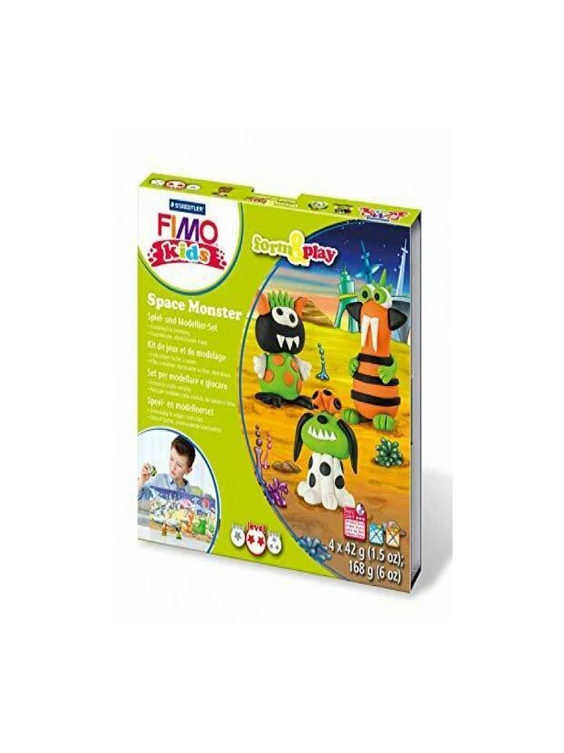 Kit Fimo Kids Monstres De L'espace N/A