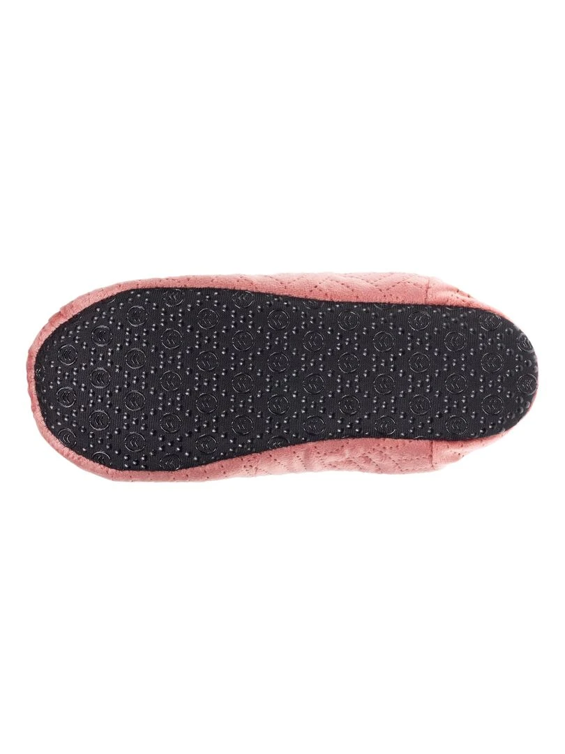 Chaussons babouches Femme Blush   Rose