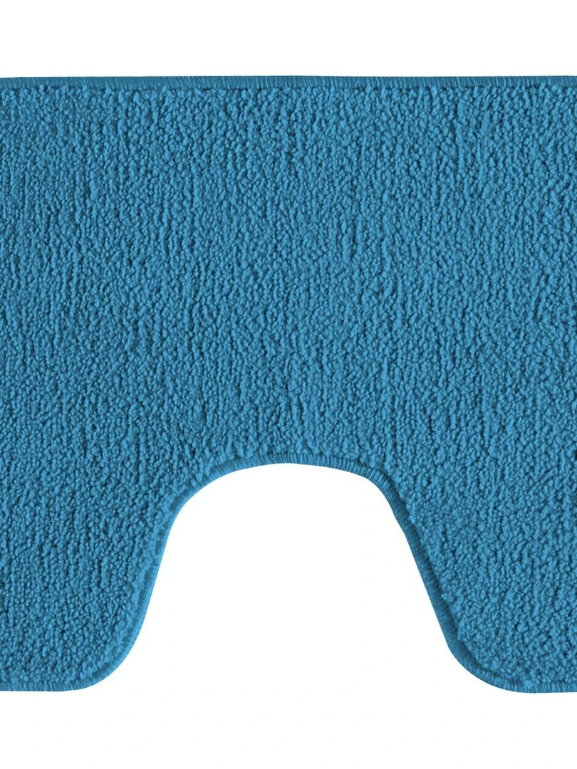 Guy Levasseur   Lot de 2 tapis de bain polyester  50x80cm +  50x40cm pacifique   Noir Bleu ciel Noir