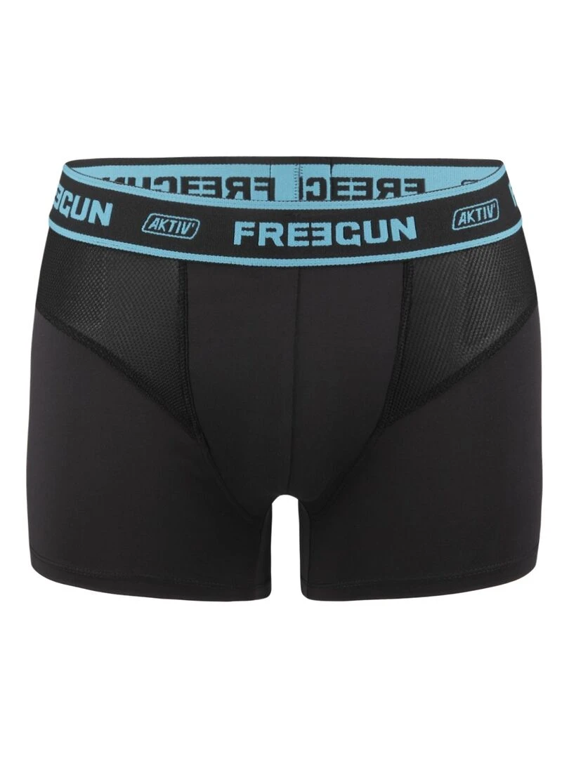 Lot de 3 Boxers homme Aktiv Sport Freegun   Noir