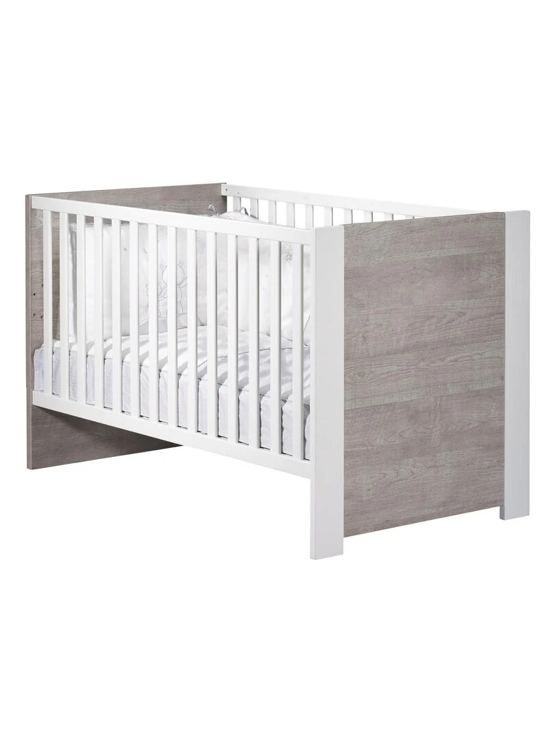 Lit évolutif LOFT SAUTHON Gris Blanc
