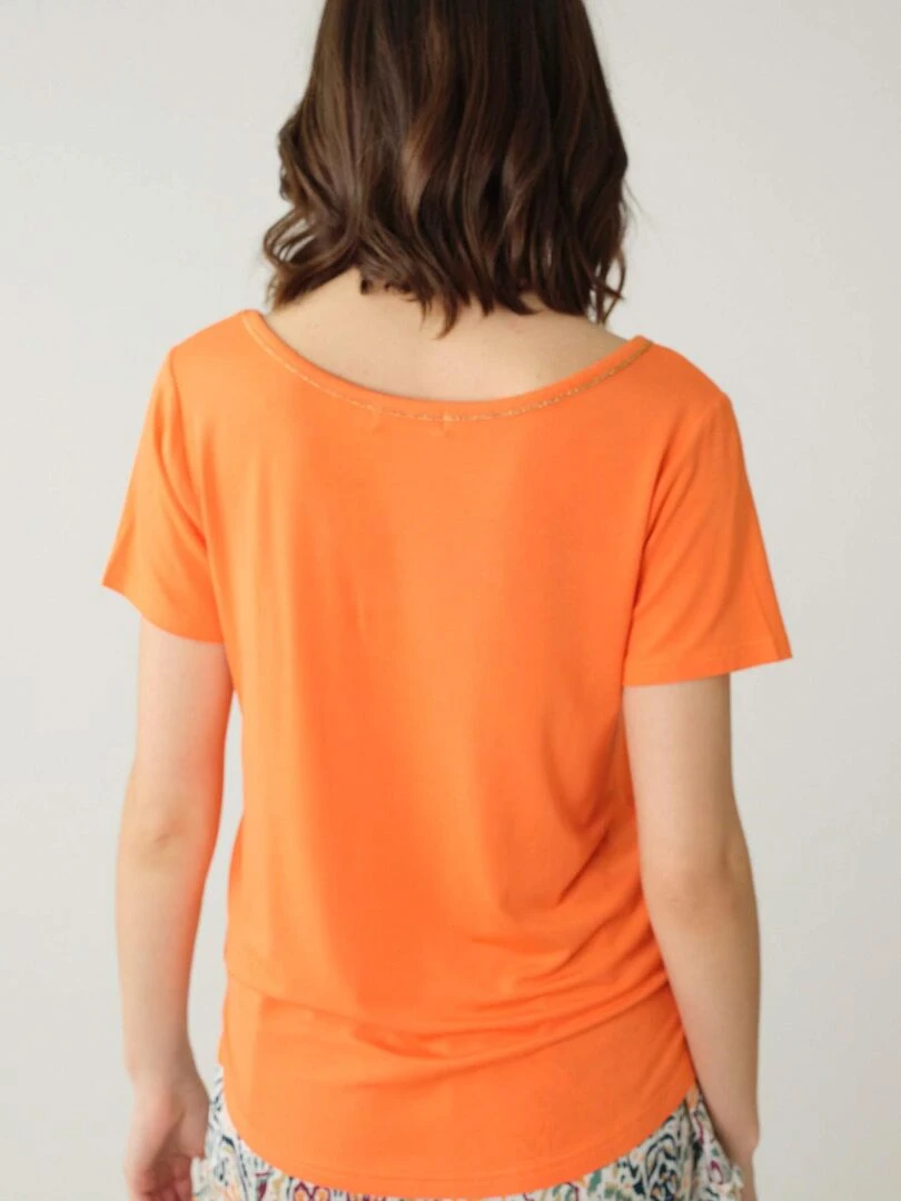 T shirt CASA   Orange